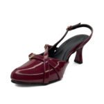 Taco de Vestir Vittoria Charol Vino - P43 - Imagen 2