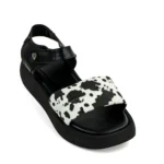 Sandalia Cow Platform con taco 5 cm – vista 3