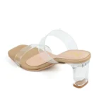 Sandalia Cristal con taco 7 cm – vista 2