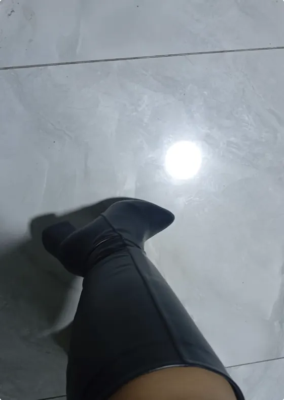 Foto que envió una clienta de su calzado Mika